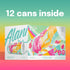 200mg 10 12 Oz 12 Pack Alani Nu SHERBET SWIRL Sugar Free, Low Calorie Energy Drinks, Caffeine, Biotin B Vitamins, Zero