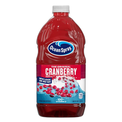 Ocean Spray Cranberry Juice Cocktail, 64 Ounce Bottle