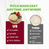 7.5" 3-Count., WiO SmartFoods Pizza Crusts, Low-Carb, Protein-Rich Pizza Dough, Keto-Friendly, Fat-Free, Delicious