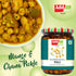 Add me 500 500gm Pack Rajasthani Mango Chana Chole Achar gm Chickpeas aam ka Pickle Glass