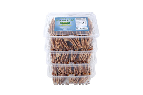 Breadmasters ARA-Z 4-Pack, 18 Pack, ARA-Z SANGAK No Seed Plain Crisps - Crunchy Toasted Flatbread Crackers Crackers Per