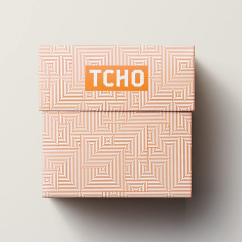 6 (2.1oz TCHO Dark Chocolate Gift Box | Plant Based, Organic & Fair Trade Dark Chocolate Bars | Non GMO, Non-Dairy