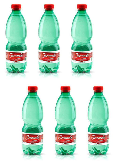 Ferrarelle : Natural Sparkling Spring Water * 16.9 Fluid Ounce (500ml) Bottles (Pack