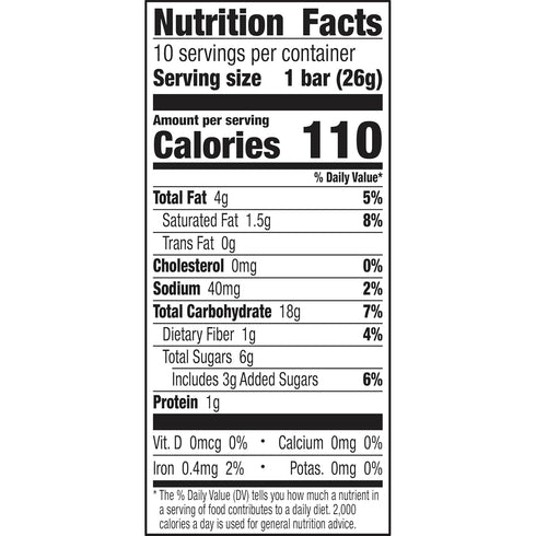 Pack, 10 9.2 oz Annie's Organic Drizzle Granola Bars, Chocolate Chip, Value Bars