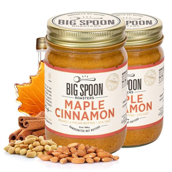 Big Spoon Roasters Maple Cinnamon Peanut & Pecan Butter - Low Sugar
