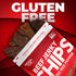 22g (2 Wicked Cutz Roasted Red Pepper Beef Jerky Chips, Protein per Bag, Crispy & Crunchy Beef Jerky Crisps, USA Made