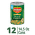 12 Pack, 14.5 oz Del Monte SPECIAL BLENDS Peas & Carrots, Canned Vegetables, Can