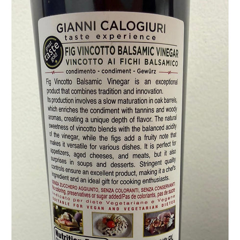 Gianni Calogiuri Fig Vincotto Vinegar
