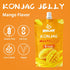 12 (5 KONJOY Konjac Jelly Mango Flavor, Squeeze Pouches Drinkable Jelly Snack Low Calorie kcal), Vegan, Gluten-Free