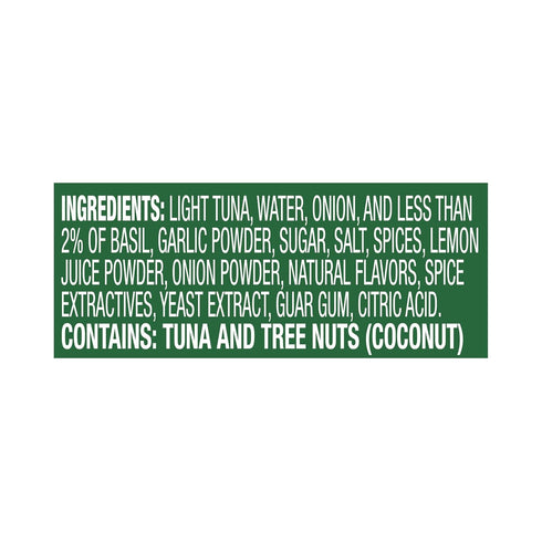 2.8 (Pack 6), Chicken of the Sea Infusions Tuna, Ounce Cups of Wild Caught Tuna, Basil