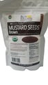 1 LB Buy Wellness MUSTARD SEEDS, Brown, USDA Certified Organic Brown Mustard Seeds Great Dijon Mustard Grade brown
