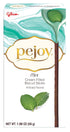 Glico 1.98 oz (Pack 10) Pejoy Mint Cream Filled Cocoa Biscuit Sticks