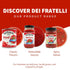 (14.5 oz. 6 pack) Dei Fratelli Petite Diced Tomatoes with Onion, Celery, and Peppers Cans, - Vine-Ripened Non GMO