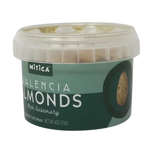 Prepacked, 4 OZ Mitica Valencia Almonds with Rosemary