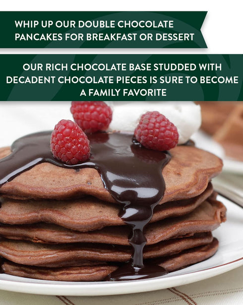 16 Stonewall Kitchen Double Chocolate Pancake and Waffle Mix, Ounces