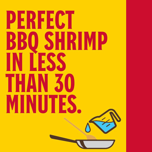 1.5 Oz, Pack 12 Louisiana Fish Fry Products BBQ Shrimp Sauce Mix