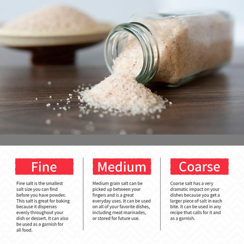 2lb Impact - Fine Grain North American Pink Sea Salt - Low-Carb Friendly Non-GMO Gluten-Free Trace Minerals