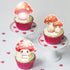 iPartyFun 48Pcs Summer Mushroom Theme Cupcake Toppers mushroom Birthday Party Decorations Woodland Cake Topper