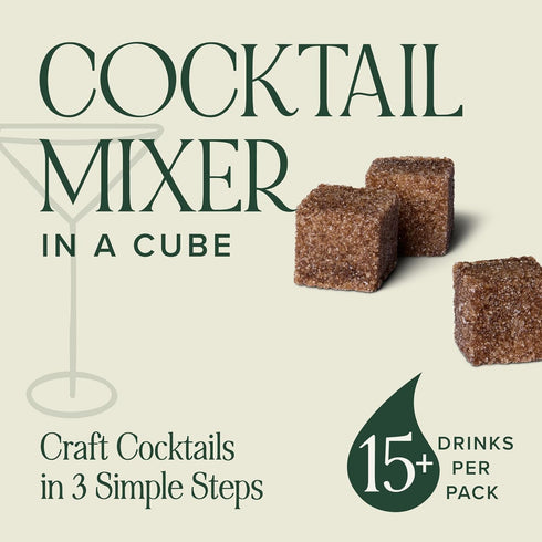 (30) Teaspressa Luxe Mixer Cube - Cocktail Drink Mixer (Espresso Martini)