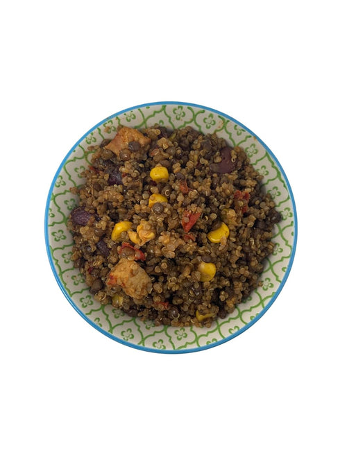 8 Oz, 6-Pack Kitchen & Love Spanish Style Quinoa Medley, Pre Cooked, Microwave Ready Pouch, Shelf Stable, Non Gmo
