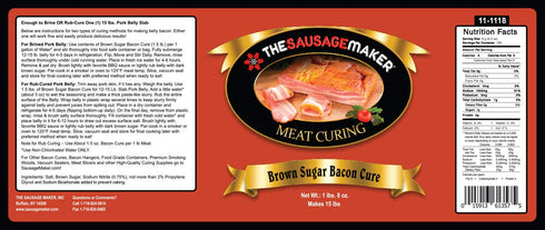 Brown Sugar Bacon Cure by The Sausage Maker - Sweet & Savory Flavor
