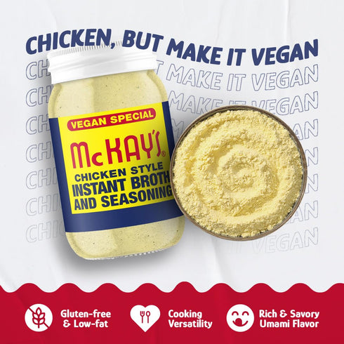 (5 lb) McKay's Chicken-Style Seasoning, Low Cholesterol, Fat-Free, MSG-Free, Sugar-Free, Meat By-Product Free