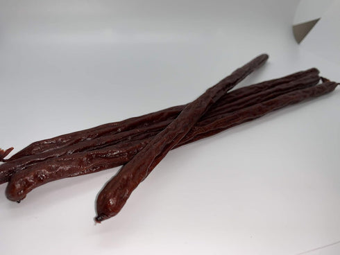 20 Werner Mega Pepperoni Meat Sticks - Bag of Thick & Hearty Meat Sticks - Made in the USA