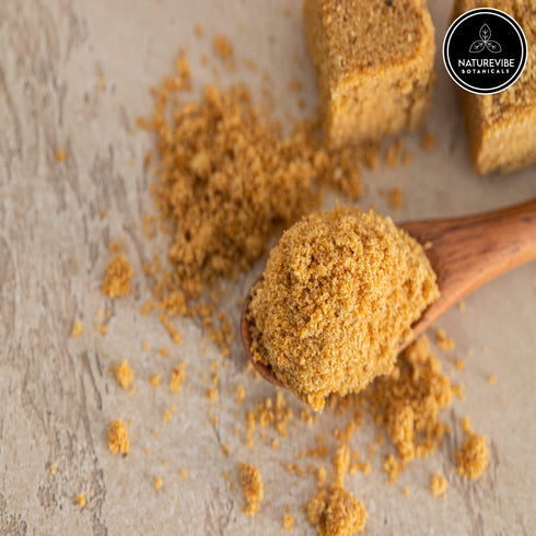 5lbs 5lbs| Naturevibe Botanicals Garlic Ground Powder and Jaggery Powder Bulk Combo
