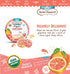 Torie and Howard Organic Hard Candy Tin, 2 Ounce, Pink Grapefruit and Tupelo Honey Flavor