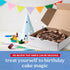 7 Frozen Davids Cookies Chocolate Fudge Cake - Delicious Birthday Cakes and Treats for Delivery - Fresh Bakery Dessert