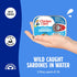 3.75 oz 18-Count Chicken of the Sea Wild Caught Sardines in Water, Cans, High Protein Nutritional Powerhouse Canned