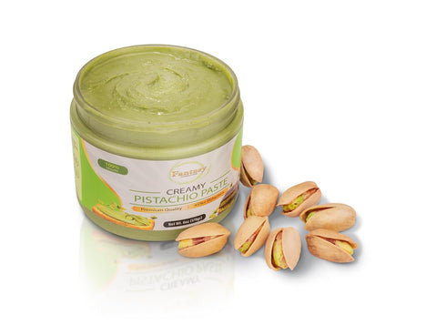 American Best Food 45 6 oz Fantasy Creamy Pistachio Paste Butter, Smooth Pistachio Cream for Dubai Chocolate, Percent