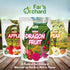 FAR'S ORCHARD 3oz, Fars Orchard Dried Dragon Fruit Snacks All Natural Dragon Fruit, No Sugar Added, Non-GMO, Vegan