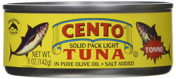 Cento TUNA TONNO OOIL, 5 Ounce (Pack of 12)