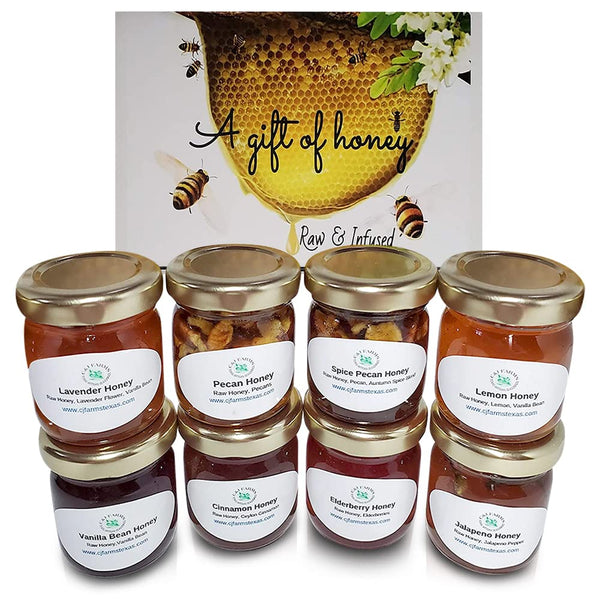 C&J Farms Texas Artisan Seasoning C&J Farms Texas Gourmet Artisan Seasonings A Gift of Honey Set- 8