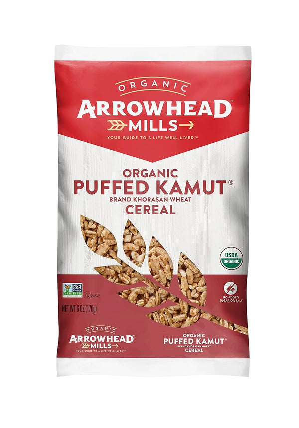 Arrowhead Mills Puffed Kamut Cereal, 6 Ounce Bag