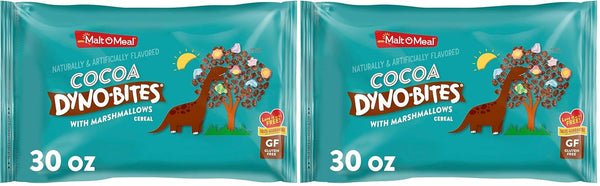 Malt-O-Meal Cocoa Dyno Bites with Marshmallows Gluten Free Breakfast Cereal, Cocoa Crispy