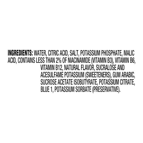 1.62 OZ, 8-Pack Mio Sport Liquid Water Enhancer, Berry Blast