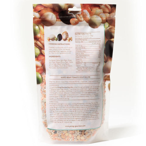 1lb Pereg Natural Foods Soup Mix, Peas, Beans, Lentils, Kosher, Natural