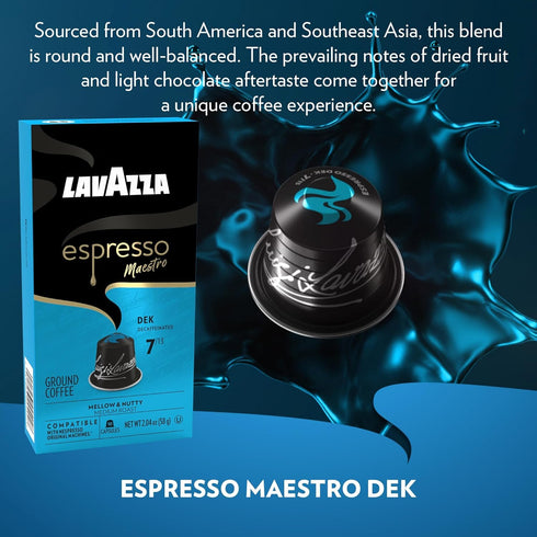 Pack, 10 Count (Pack 6) Lavazza Espresso Capsules Compatible with Nespresso Original Machines Variety