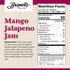 1946 (10.5oz) Braswells Mango Jalapeo Pepper Jam Small-Batch, Renowned Specialty, Made in USA, Since