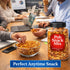 Generic 44 Oz Pub Snack Mix Crunch Assortment Party Size Savory Snack - Honey Mustard Cheddar Cheese Pretzel Sesame