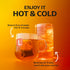 80 (20ct Pack 4) Lipton Peach Paradise Tea Bags, Caffeine Free Tea, Fruit and Herbal Tea, Individually Wrapped, Total
