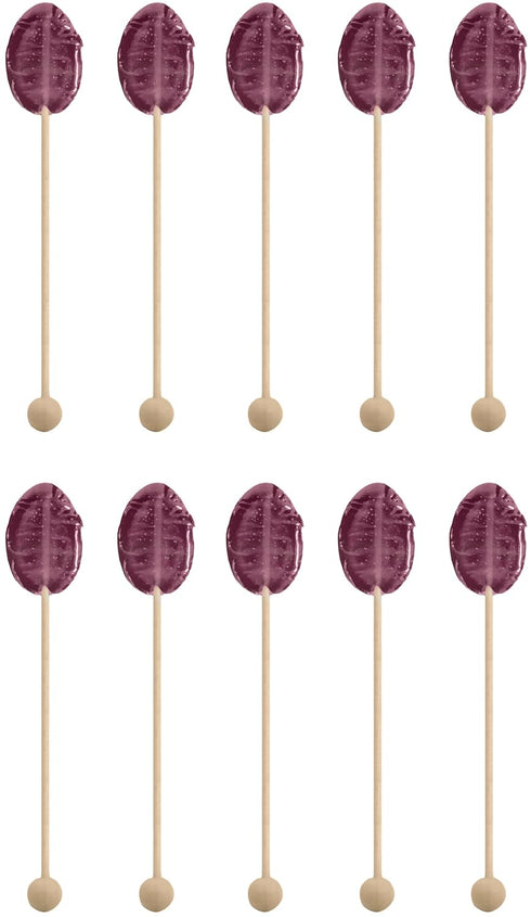 Sweet Stirs Original Flavored American Honey Spoons on Wooden Sticks Gift Pack of 10