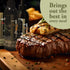 3-Piece 150ml Froggit Garlic Infused Red Wine Vinegar, Burgundy Bliss Balsamic Reduction, Smoked Thyme Balsamic Vinegar