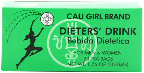 Cali Girl Brand 20-Count Dieter's Tea Drink