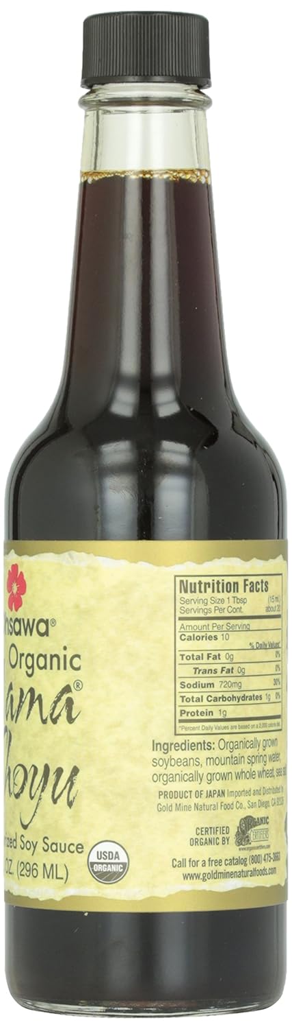 Gold Mine Natural Food Co Nama Shoyu, Og, 10-Ounce