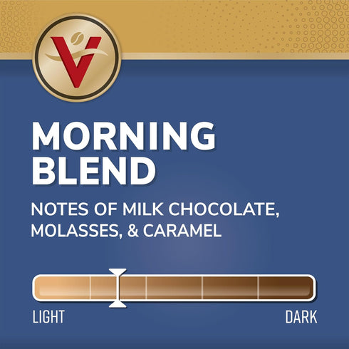Victor Allen's Coffee Morning Blend, Light Roast, 12 Count, Single Serve Pods for Keurig