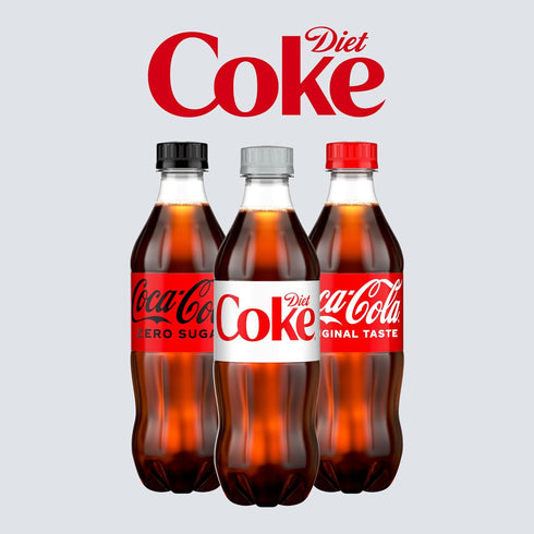 16.9 oz 6 Pack Diet Coke Diet Soda, fl Bottles, - Cola Soft Drinks
