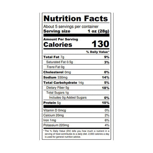 5 Biena Foods, Chickpea Snack Habanero, Ounce